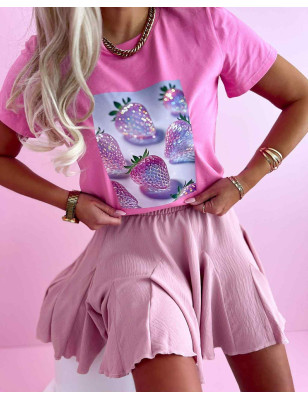 T-SHIRT 3D TURSKAWKI RÓŻOWA