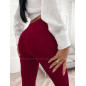 MODELUJĄCE LEGGINSY Z MARSZCZENIAMI B BORDO MODELUJĄCE LEGGINSY Z MARSZCZENIAMI B BORDO