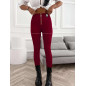 MODELUJĄCE LEGGINSY Z MARSZCZENIAMI B BORDO MODELUJĄCE LEGGINSY Z MARSZCZENIAMI B BORDO