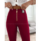 MODELUJĄCE LEGGINSY Z MARSZCZENIAMI B BORDO MODELUJĄCE LEGGINSY Z MARSZCZENIAMI B BORDO