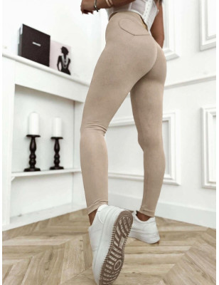 MODELUJĄCE LEGGINSY MEGA PUSH UP Z SERDUSZKIEM