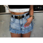 ELASTYCZNE SPODENKI Z WIĄZANIEM - 5 KG CIEMNY JEANS ELASTYCZNE SPODENKI Z WIĄZANIEM - 5 KG CIEMNY JEANS