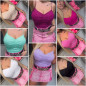 MODELUJĄCY TOP PRĄŻEK PUSH UP Z CYRKONIAMI 8 KOLORÓW