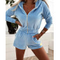 KOMPLET BLUZA I SPODENKI NIEBIESKI KOMPLET BLUZA I SPODENKI NIEBIESKI