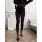 LEGGINSY KORONKOWE CZARNE