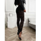 LEGGINSY KORONKOWE CZARNE