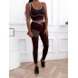 Kopie von KOMPLET SPORTOWY Z LAMPASAMI TOP I LEGGINSY