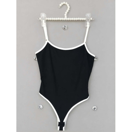 BODY Z LAMPASAMI CZARNE