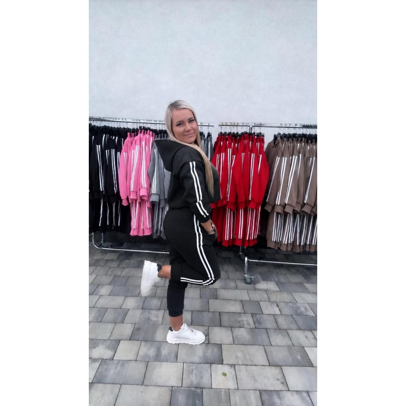 Kopie von Kopie von KOMPLET DRESOWY Z LAMPASAMI BLUZA I SPODNIE CUKIEREK