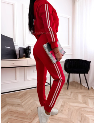 copy of copy of copy of copy of KOMPLET DRESOWY Z LAMPASAMI BLUZA I SPODNIE CUKIEREK