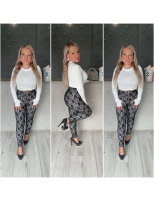 copy of LEGGINSY KORONKOWE Z ZAMKIEM 3 KOLORY