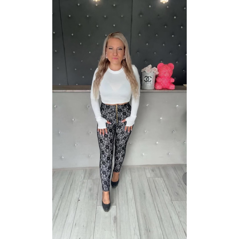 copy of LEGGINSY KORONKOWE Z ZAMKIEM 3 KOLORY