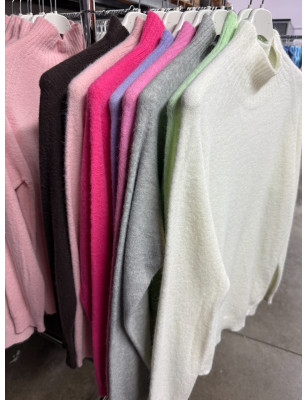 SWETER PÓŁGOLF 10 KOLORÓW