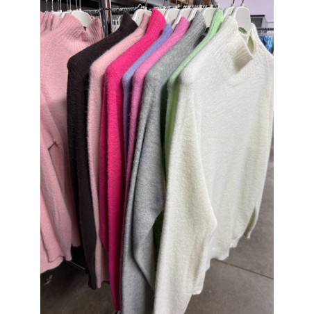 SWETER PÓŁGOLF 10 KOLORÓW